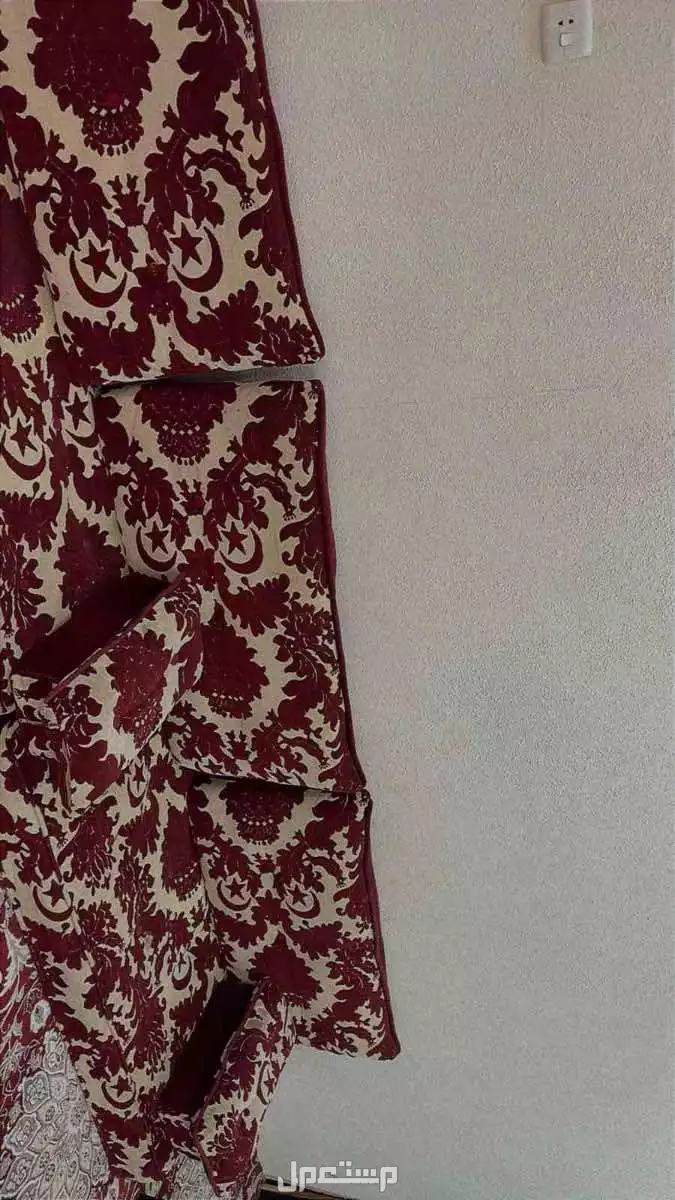 كنب صاله وستارتين وكنب مشب وستارتين