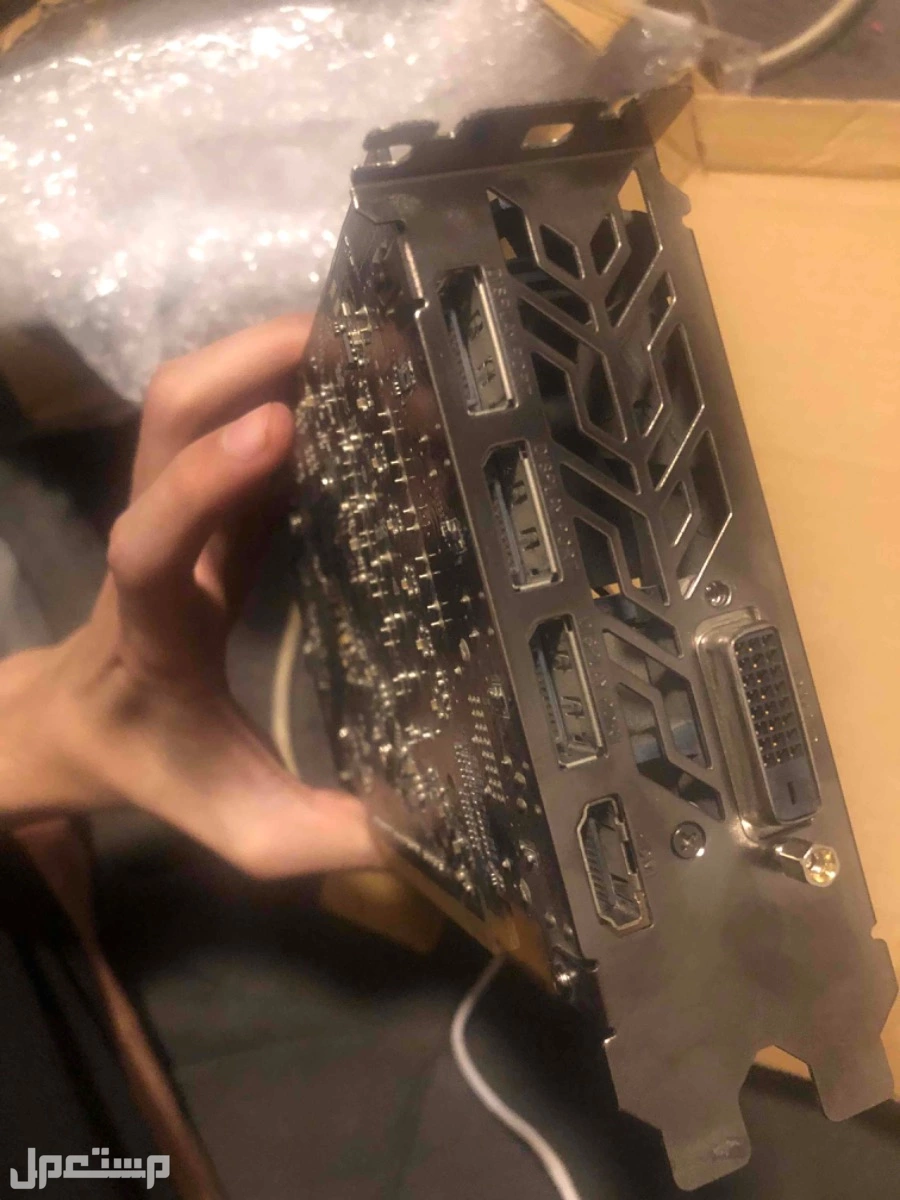 للبيع كرت شاشة RX570 نظيف جدا فالرياض السعر 250