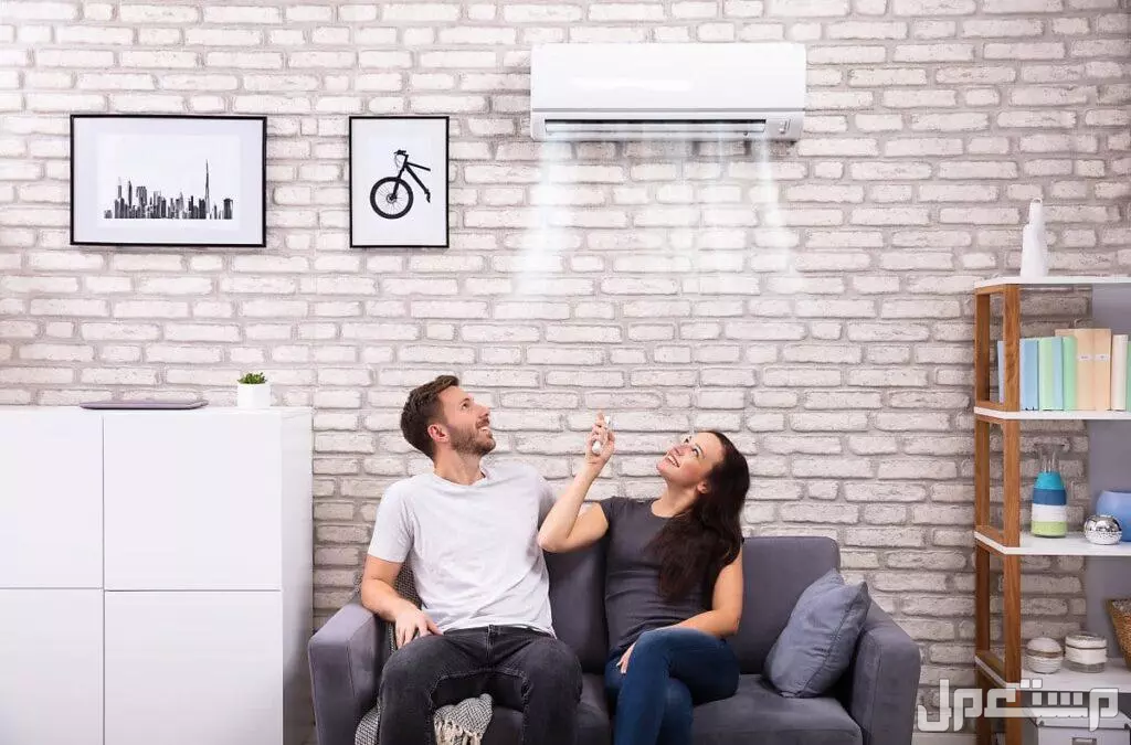 كيف تحسّن أداء وجودة مكيف الهواء بـ 8 خطوات سهلة وفعالة رجل وزوجته يستمتعان بهواء المكيف