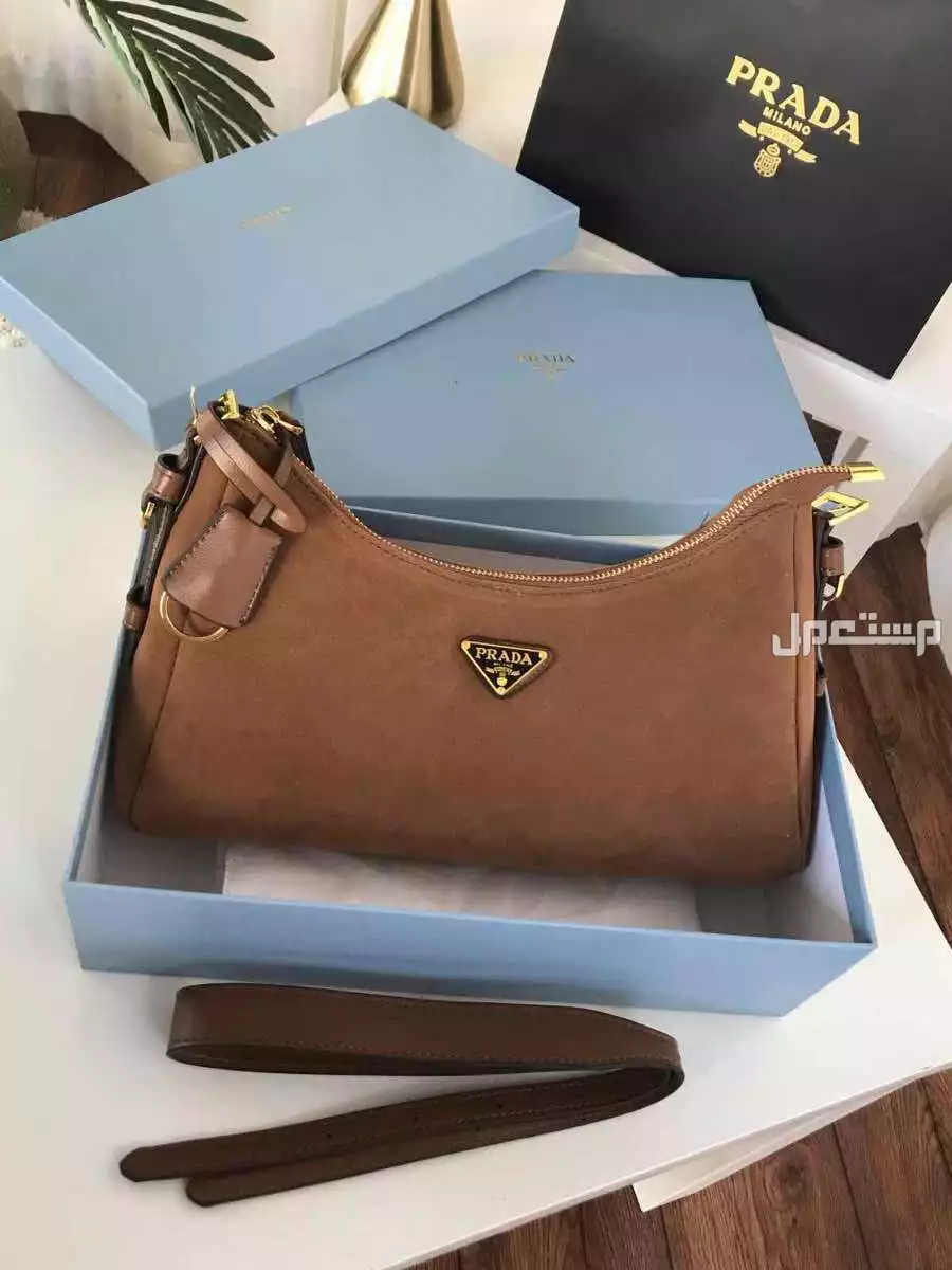 شنط ماركة برادا ماستر كوالتي حجمين مع البكس