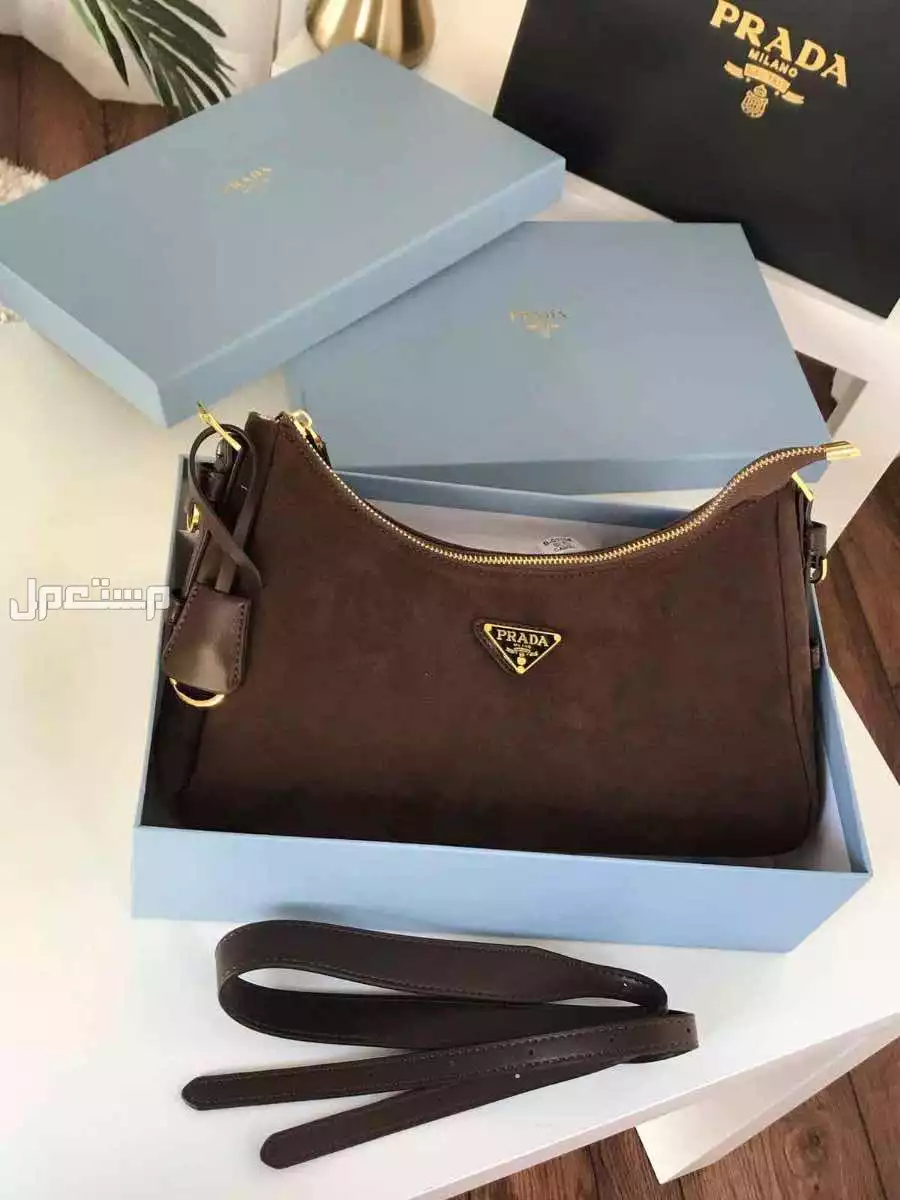 شنط ماركة برادا ماستر كوالتي حجمين مع البكس