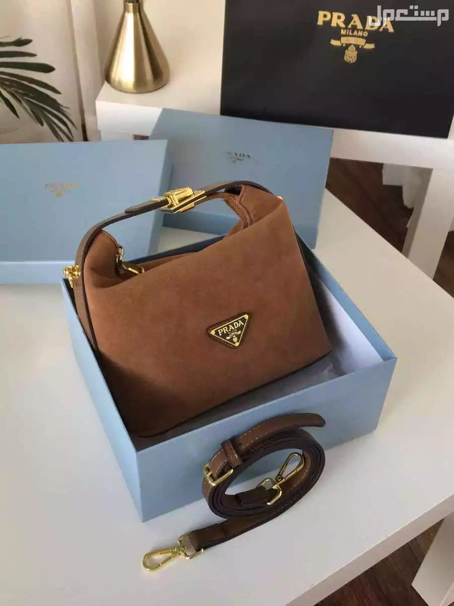 شنط ماركة برادا ماستر كوالتي حجمين مع البكس