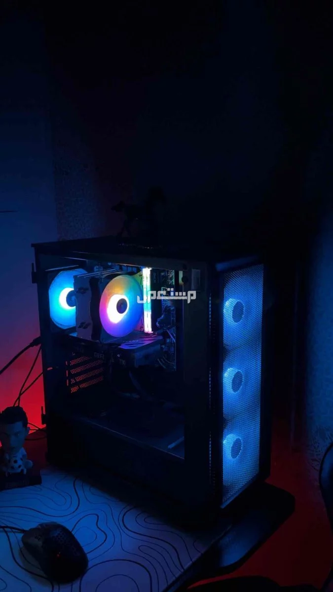 بي سي للبيع كرت 4060RTX ((الجهاز شبه جديد))