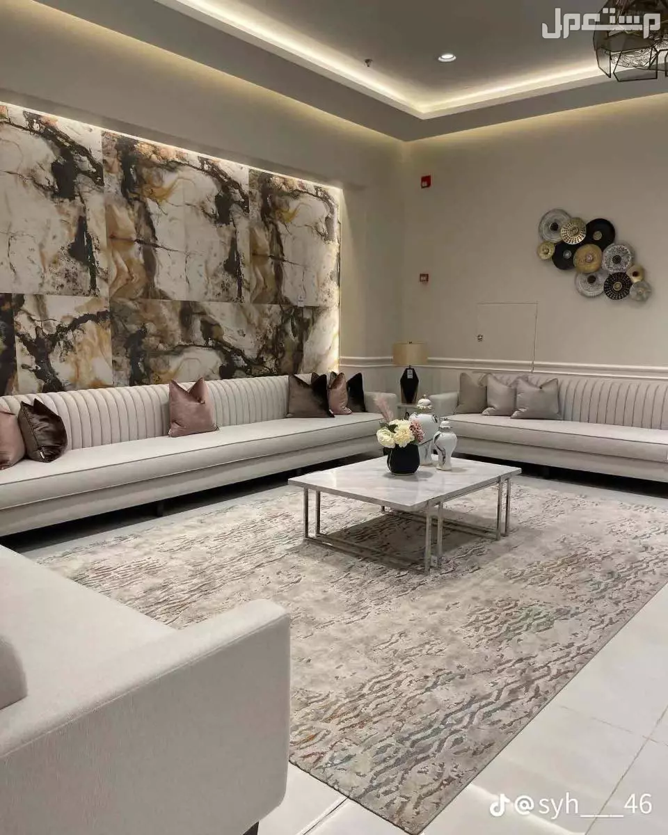 مجلس تفصيل حسب الطلب | خشب قوي | سفنج فاخر | تصميم أنيق في الرياض بسعر 280 ريال سعودي