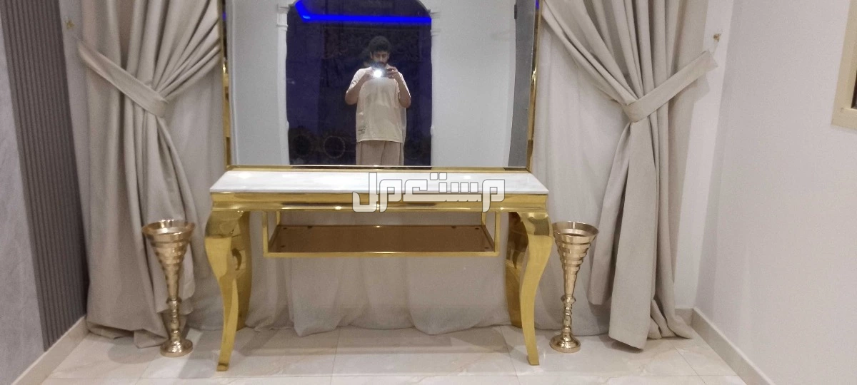 طاوله مدخل رخام للبيع جديد  في الرياض بسعر 500 ريال سعودي