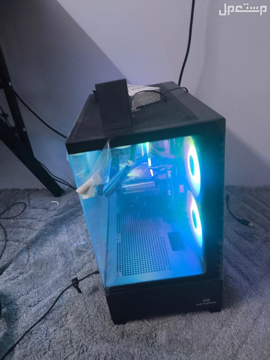 بي سي قيمنق للبيع استخدام 2 أشهر من انفني ارك  مواصفات الجهاز:  Intel core i5-12400 1- المعالج  2 الرامات 16 قيقا  - كرت شاشة اسوس 123060 قيقا  4- باوار سابلاي 550  اللوحه الام [ اسوس H610M