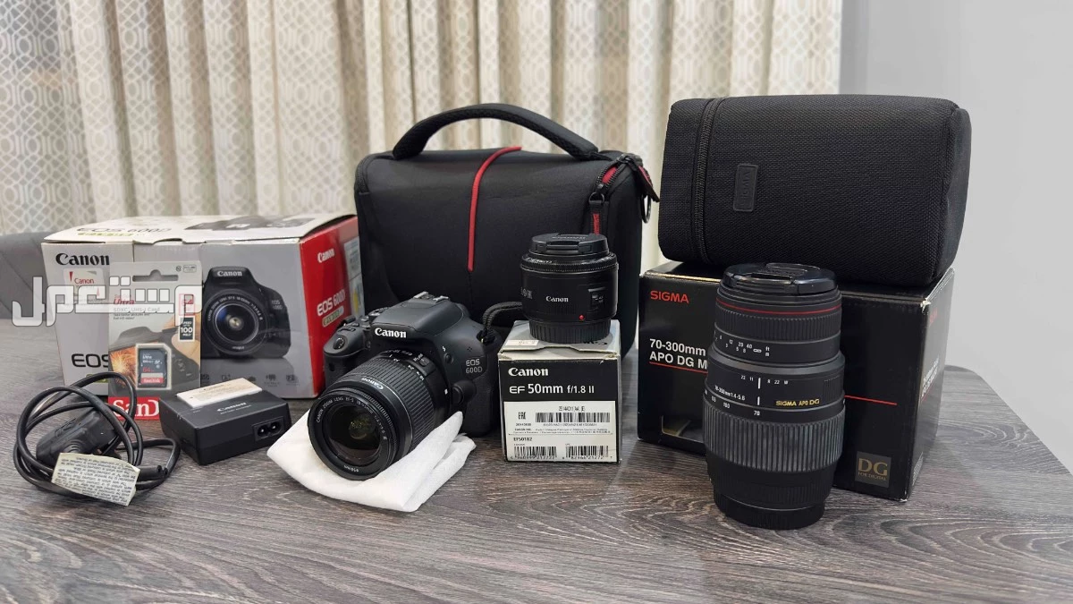 ‎كاميرا كانون CANON EOS 600D في القريات