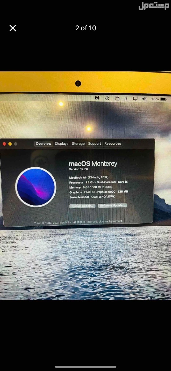 for sell macbook air (13-inch,2017) in jubail urgent need mony thats why sell it
