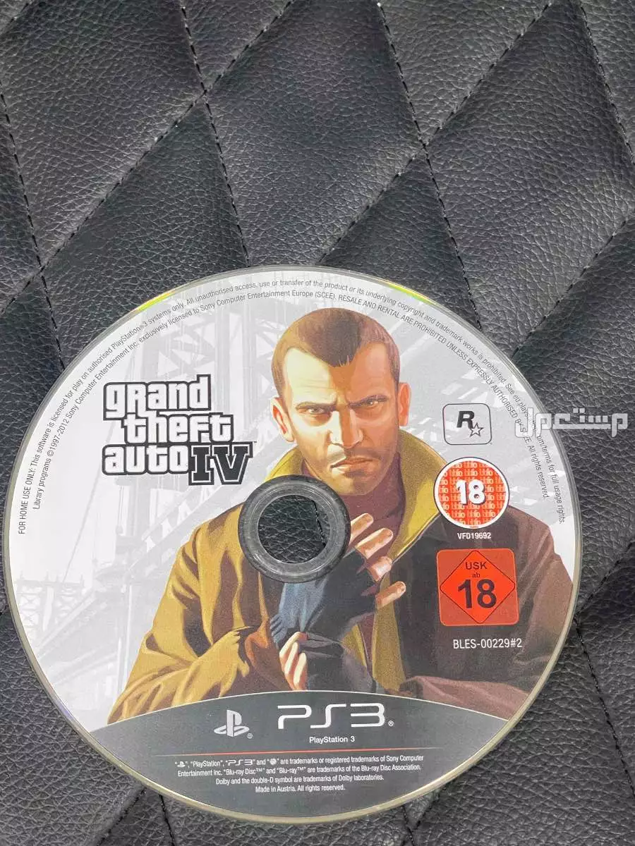 للبيع شريط قراند 4 سوني 3 بدون غلاف