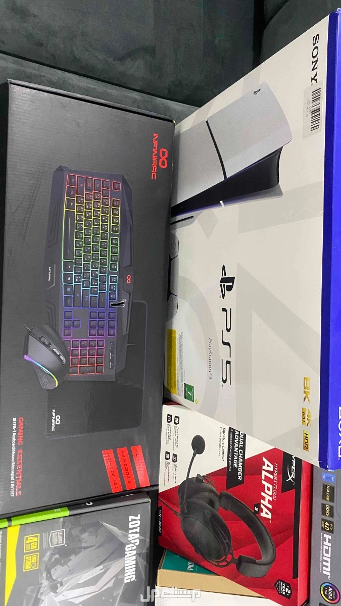 سيت اب كامل سوني 5 + pc gaming في مكة المكرمة بسعر 6500 ريال سعودي