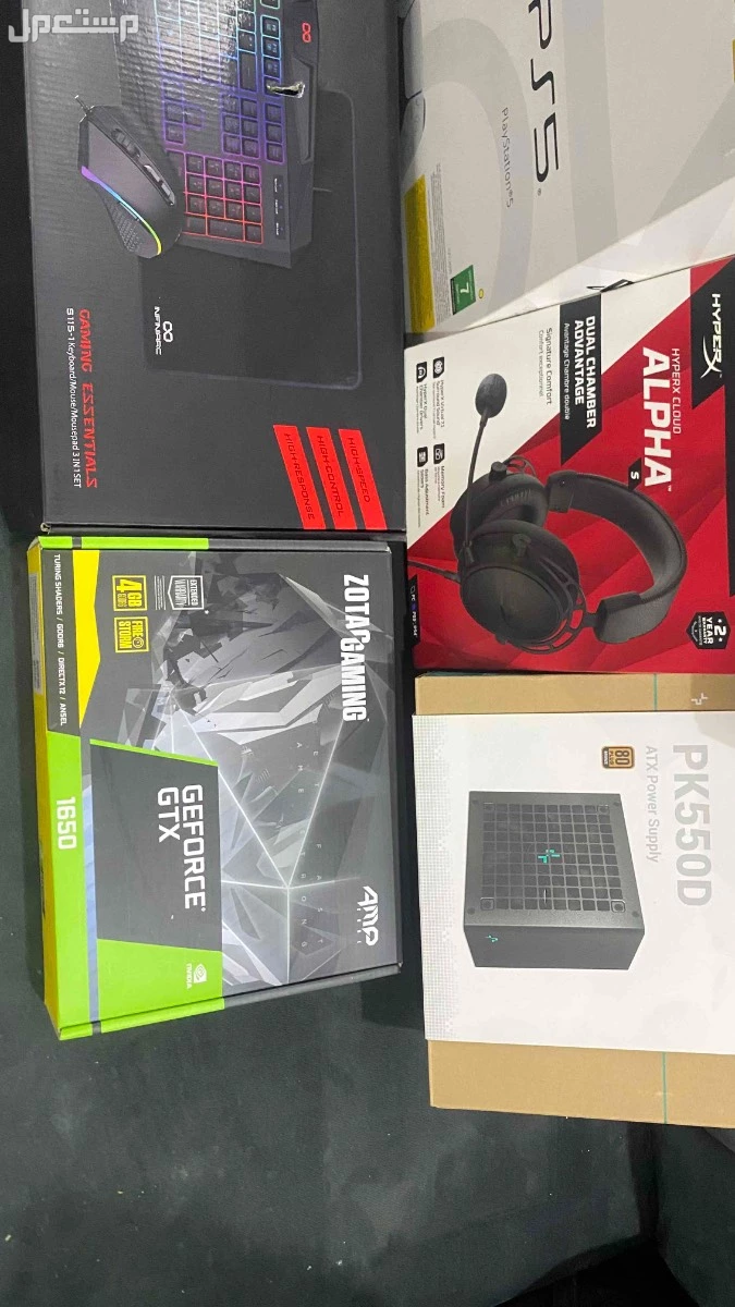 سيت اب كامل سوني 5 + pc gaming في مكة المكرمة بسعر 6500 ريال سعودي