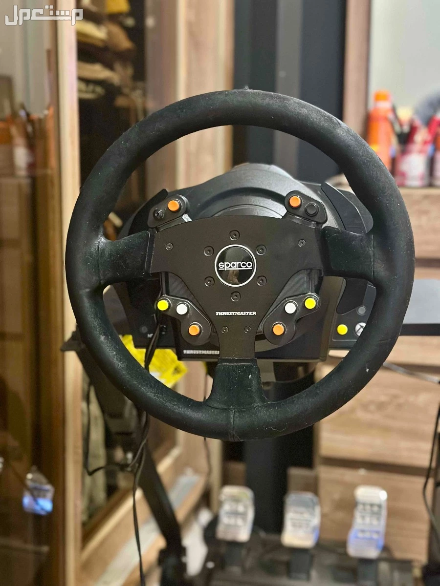 دركسون thrustmaster tx وطارة اضافيه حقت رالي في جدة بسعر 1900 ريال سعودي
