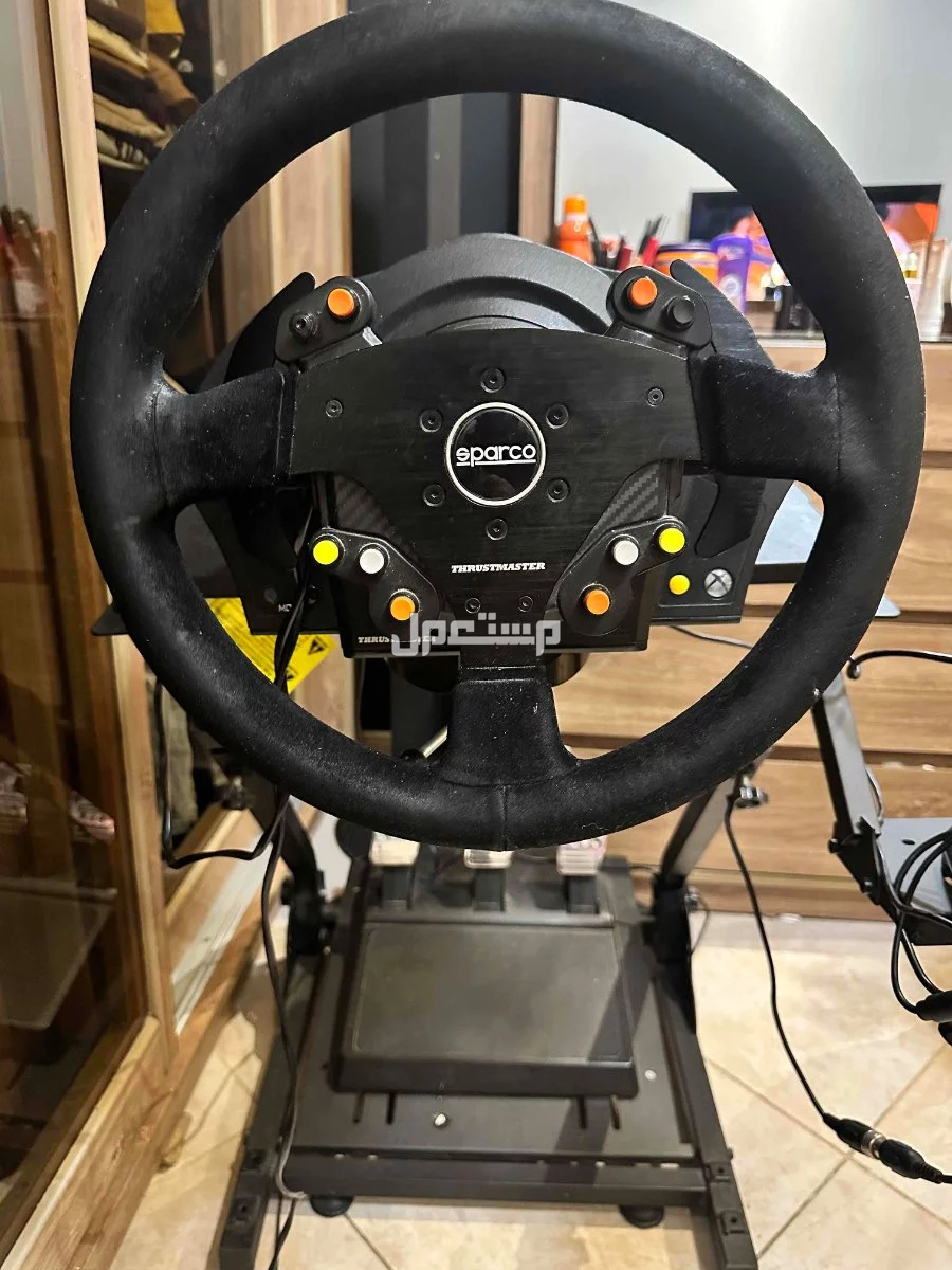 دركسون thrustmaster tx وطارة اضافيه حقت رالي في جدة بسعر 1900 ريال سعودي