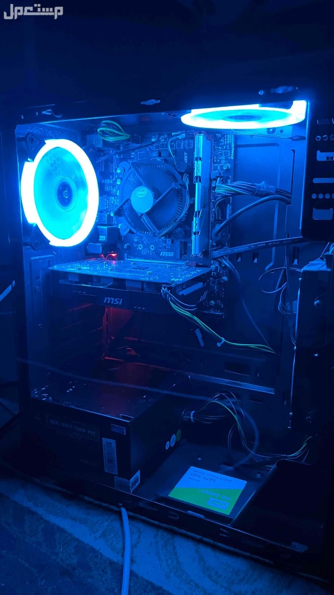 سعر 1250  super pc gaming 1650 للبيع