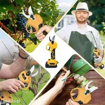 عرض 3 حبات من  مقص الأشجار الكهربائي اللاسلكي يشتغل بالبطارية متوفر العرض للطلب لكل المدن والتوصيل والشحن مجانا