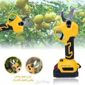 عرض 3 حبات من  مقص الأشجار الكهربائي اللاسلكي يشتغل بالبطارية متوفر العرض للطلب لكل المدن والتوصيل والشحن مجانا