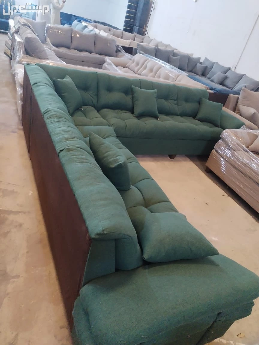 كنب جديد جاهز شامل التوصيل بالرياض