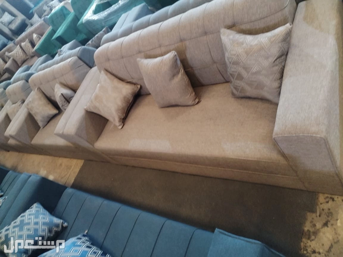 كنب جديد جاهز شامل التوصيل بالرياض