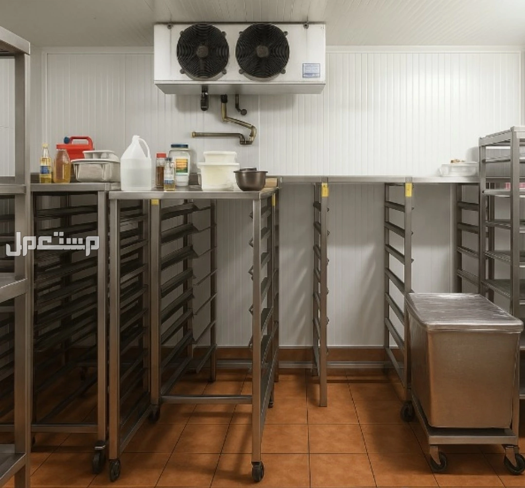 مطبخ مركزي - معمل تجهيز متكامل مع المعدات وكامل التجهيزات