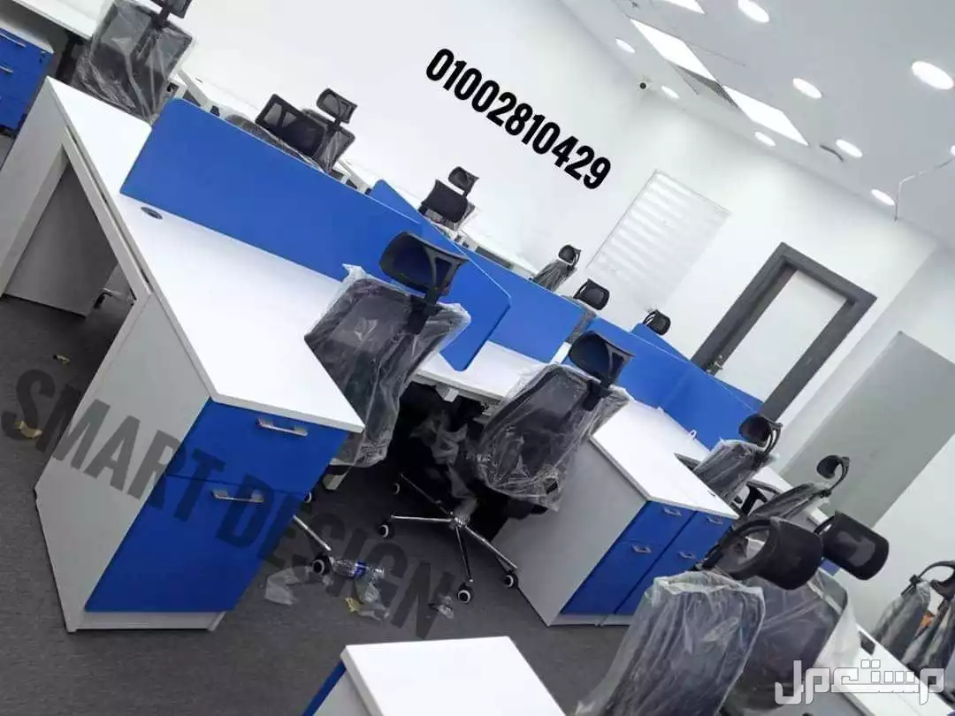 خليه عمل بارتيشن مكاتب موظفين وحدات كول سنتر مكتب ورك ستيشن work station partition desk اثاث مكتبي