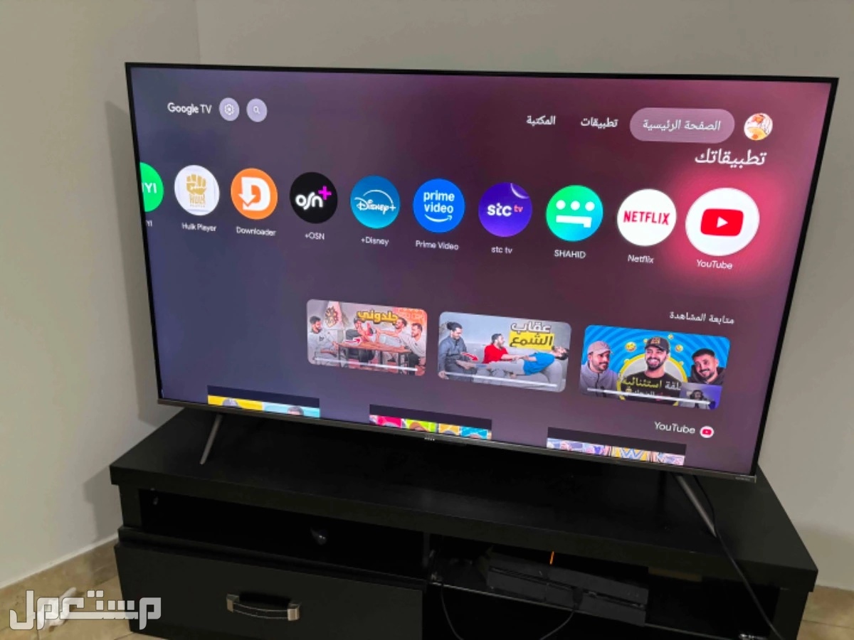 شاشة / تلفزيون بسعر 1000 ريال TCL QLED