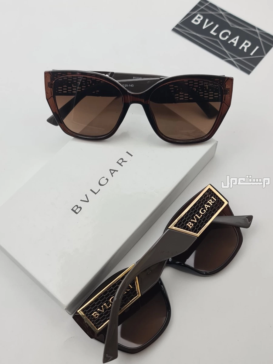 نظارات___ نسائي..   جديده من بلجري..  مع جميع ملحقات الماركه..    **السعر100ريال..
