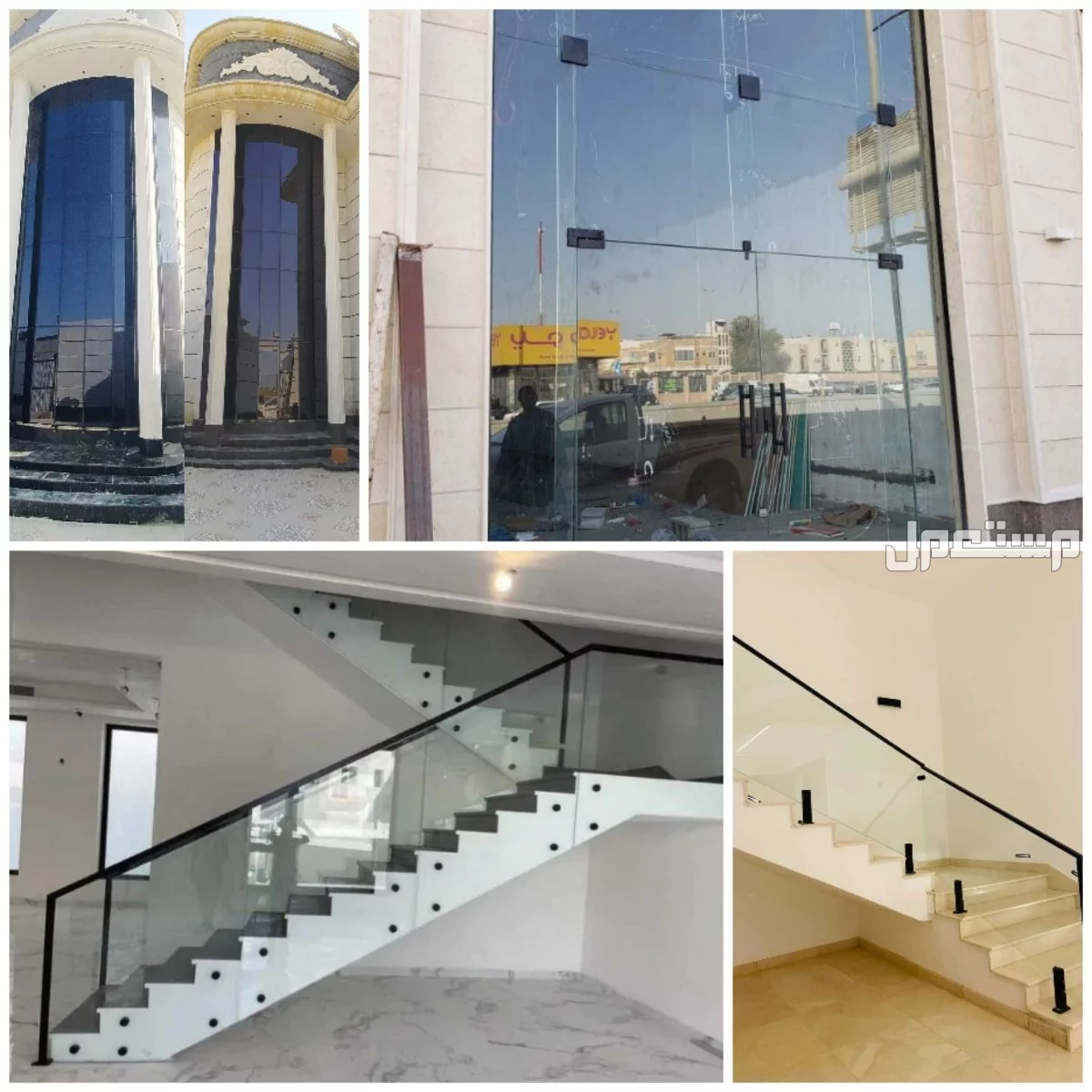 زجاج سكريت جيزان  تفصيل في جيزان بسعر 500 ريال سعودي زجاج سكريت جيزان استركشر دربزين زجاج وجهات زجاجيه