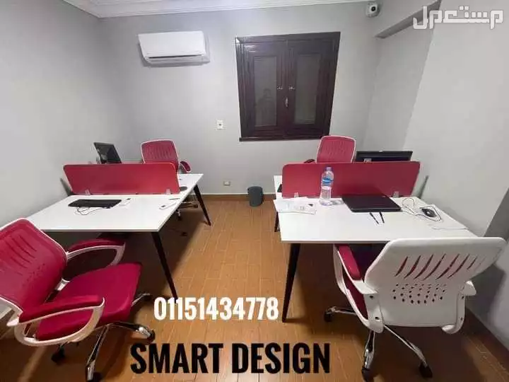 خليه عمل بارتيشن مكاتب موظفين وحدات كول سنتر مكتب ورك ستيشن work station partition desk اثاث مكتبي