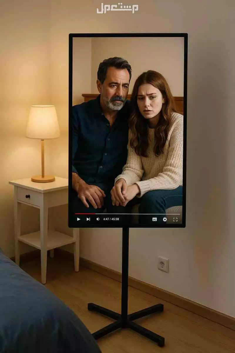 22 بوصة Android12 شاشة التفاعل الذكية المدمج في البطارية مع USB واي فاي المنقولة حامل HD