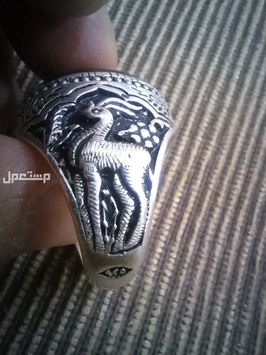 خاتم فضه 925عقيق 🍒 يماني مشروط في رماح بسعر 350 ريال سعودي