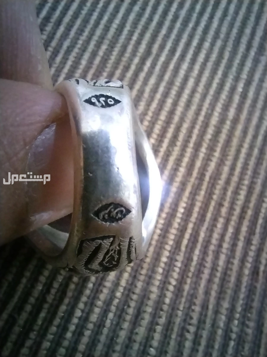 خاتم فضه 925عقيق 🍒 يماني مشروط في رماح بسعر 350 ريال سعودي