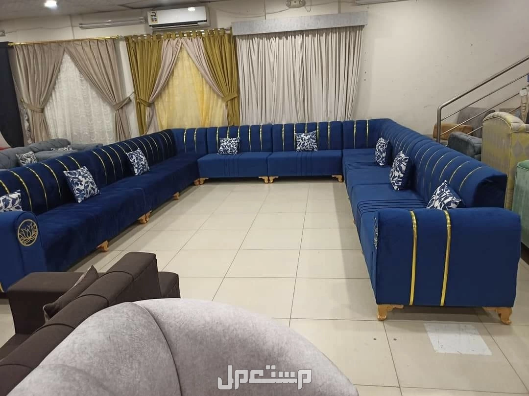 كنب جديد جاهز للبيع شامل التوصيل بالرياض