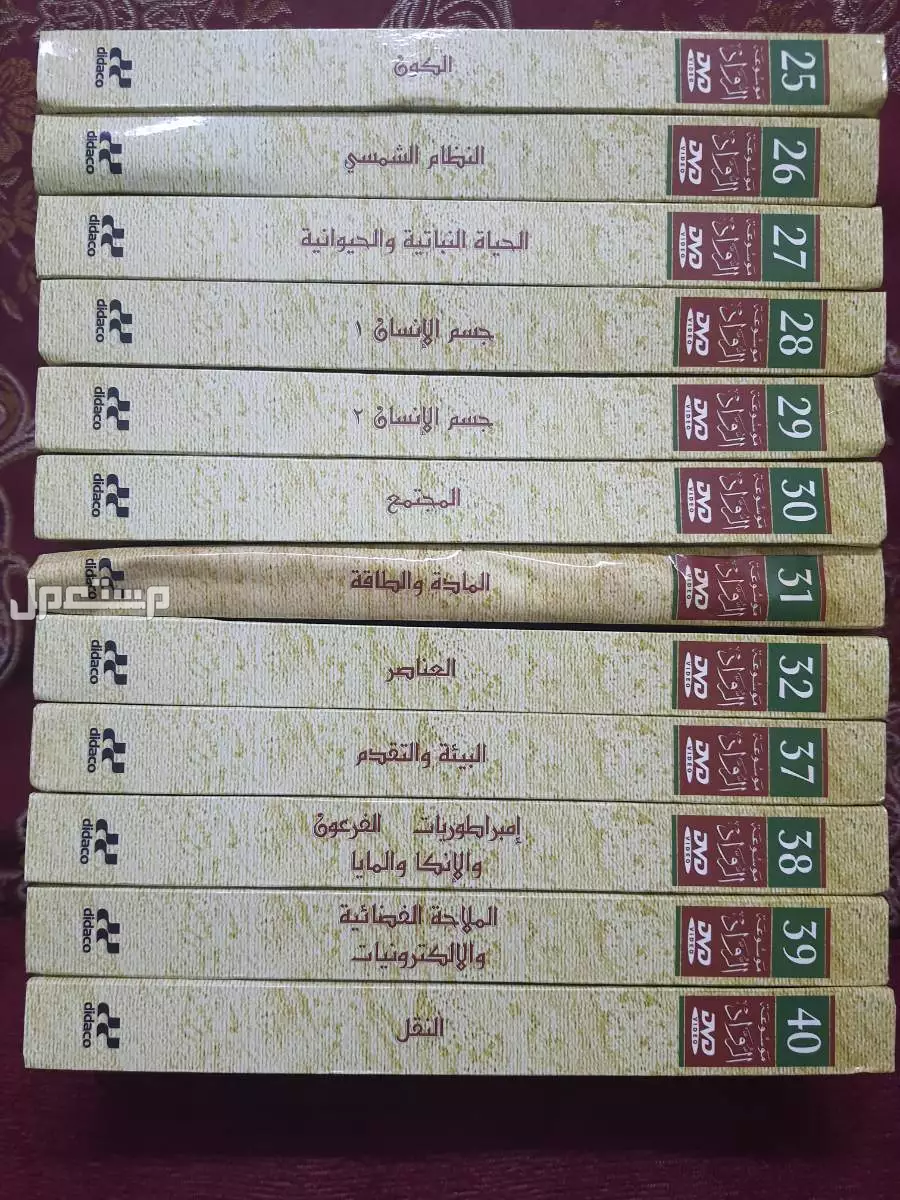 اسطوانات موسوعة الرواد للعلم والتكنولوجيا (دي في دي)