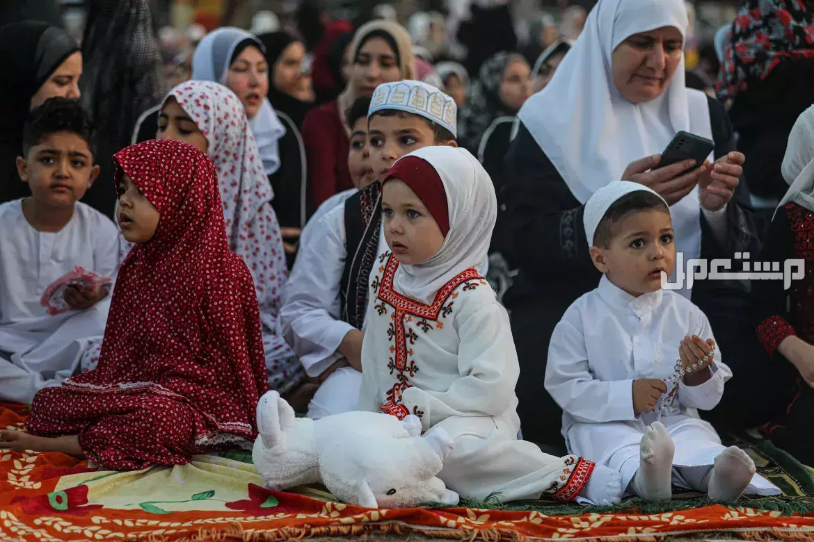 موعد صلاة عيد الأضحى في المسجد الحرام 1446 - 2025 اطفال في صلاة العيد