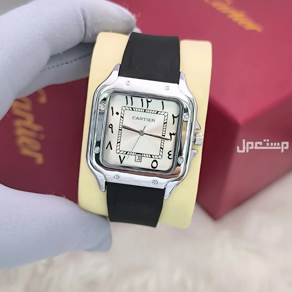 *جديدنا* *ساعه رجالي ماركة كارتير سانتوس*      *مع ملحقات الماركة علبه وكرت وكيس*  *السعر 180 ريال*