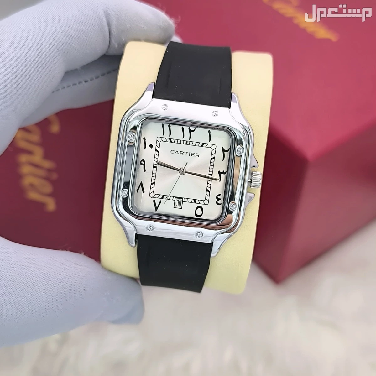 *جديدنا* *ساعه رجالي ماركة كارتير سانتوس*      *مع ملحقات الماركة علبه وكرت وكيس*  *السعر 180 ريال*