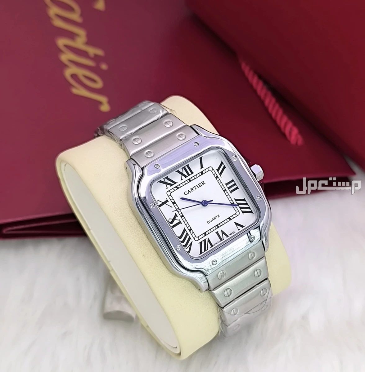 *جديدنا* *ساعه رجالي ماركة كارتير سانتوس*      *مع ملحقات الماركة علبه وكرت وكيس*  *السعر 180 ريال*