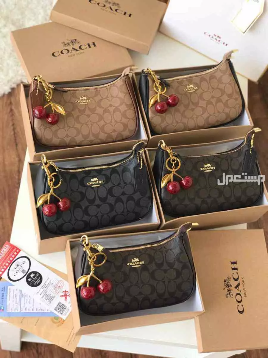 شنط ماركة كوتش ماستر كوالتي مع تعليقة الهبه