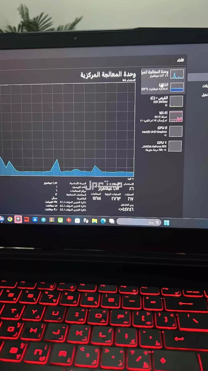 لابتوب للبيع ام اس اي في الرياض بسعر 2900 ريال سعودي