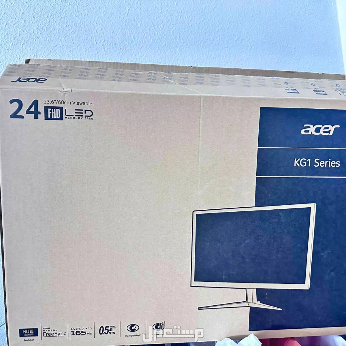 سوني 5 اخوي الجديد استخدام قليل مع شاشه 156hz و استجابه 0.5 ب الثانيه