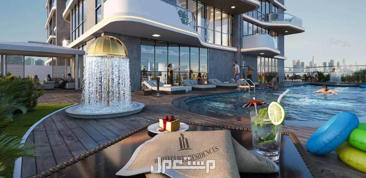 💎 مشروع WHITECLIFFS Residence – جزر دبي (ديرة) 💎شقة غرفتين  للبيع  بسعر 1900000 درهم إماراتي