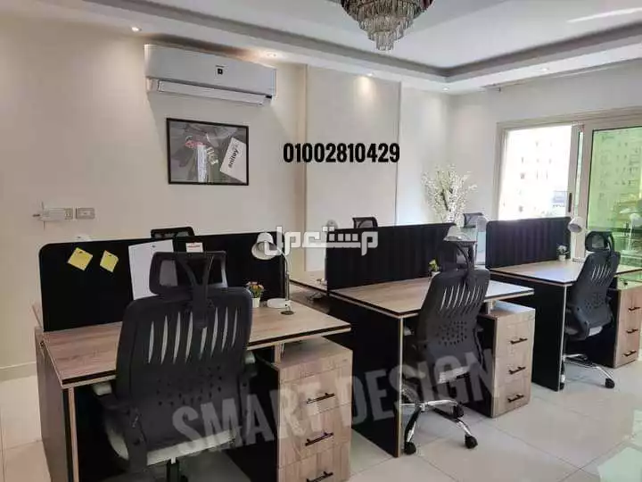 خليه عمل بارتيشن مكاتب موظفين وحدات كول سنتر مكتب ورك ستيشن work station partition desk اثاث مكتبي