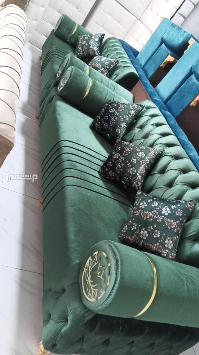 كنب جديد جاهز  في الرياض بسعر 1200 ريال سعودي