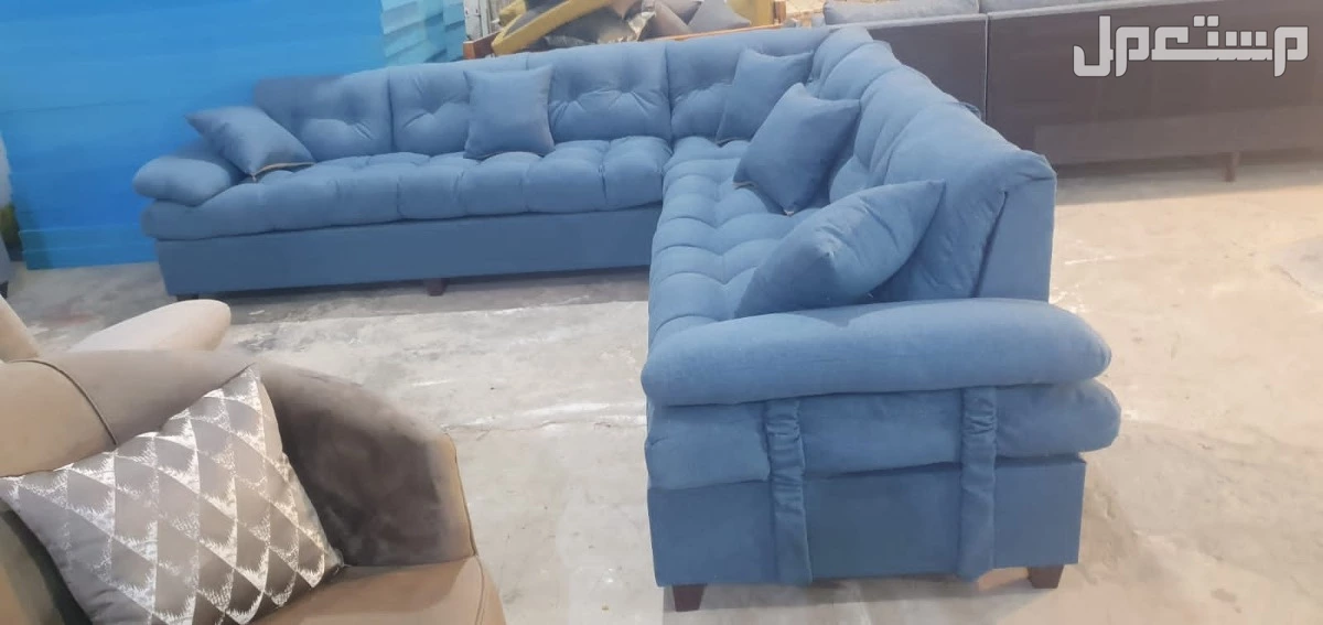 كنب جديد جاهز  في الرياض بسعر 1200 ريال سعودي