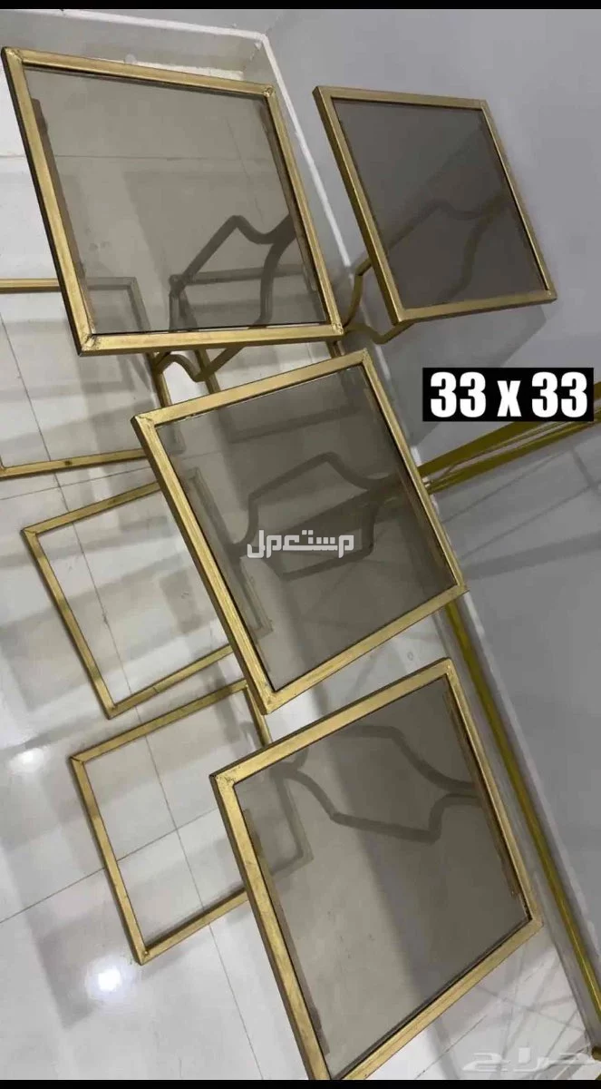 طقم مجلس نظيف + طاولات + كونسول + لوحة = 1200 ريال فقط!