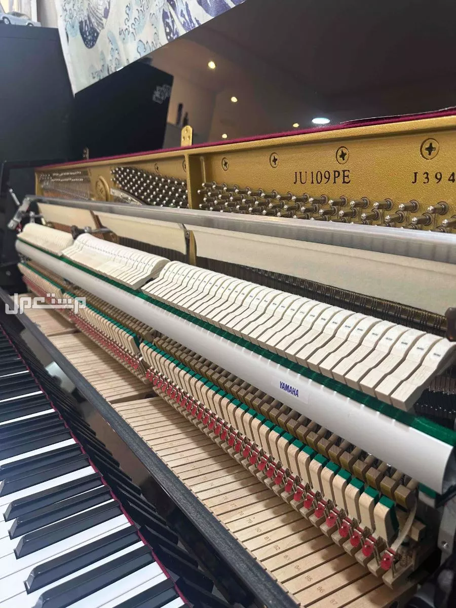 بيانو ياماها بيانو ju-109 مستعمل شي بسيط ونظيف جدًا