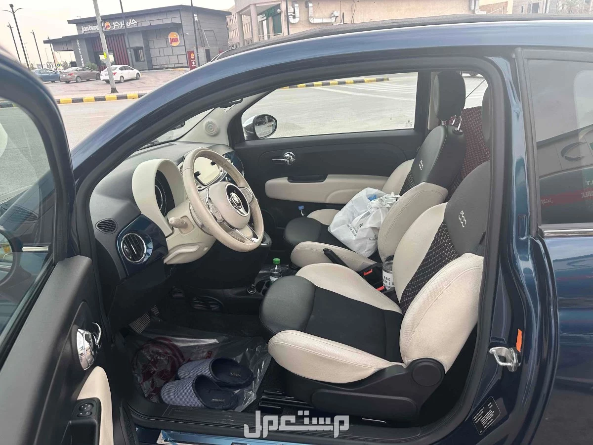 فيات 500C 2022 في الرياض فل كامل كشف للتنازل بدون مقابل