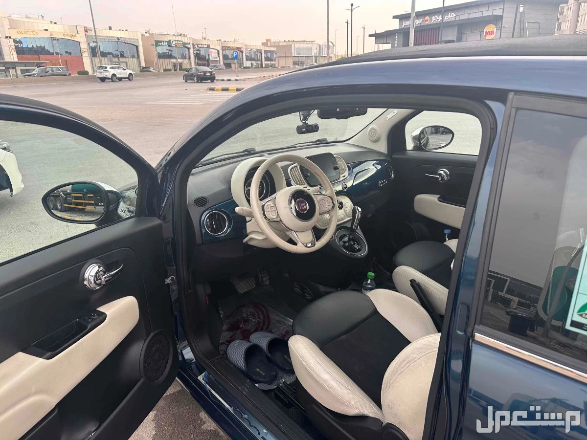 فيات 500C 2022 في الرياض فل كامل كشف للتنازل بدون مقابل