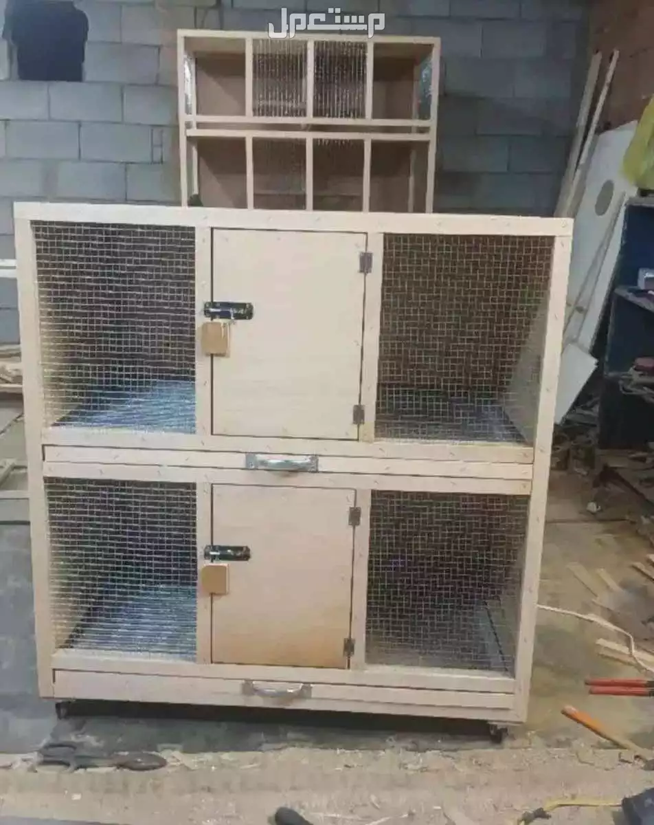 اقفاص ومحاكر طيور جديد بسعر 250 ريال سعودي