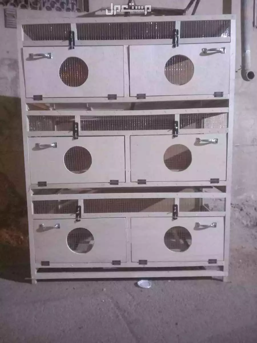 اقفاص ومحاكر طيور جديد بسعر 250 ريال سعودي